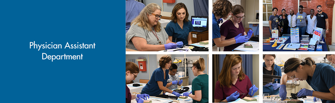 Physician Assistant Department Banner